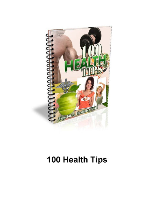 100 health tips