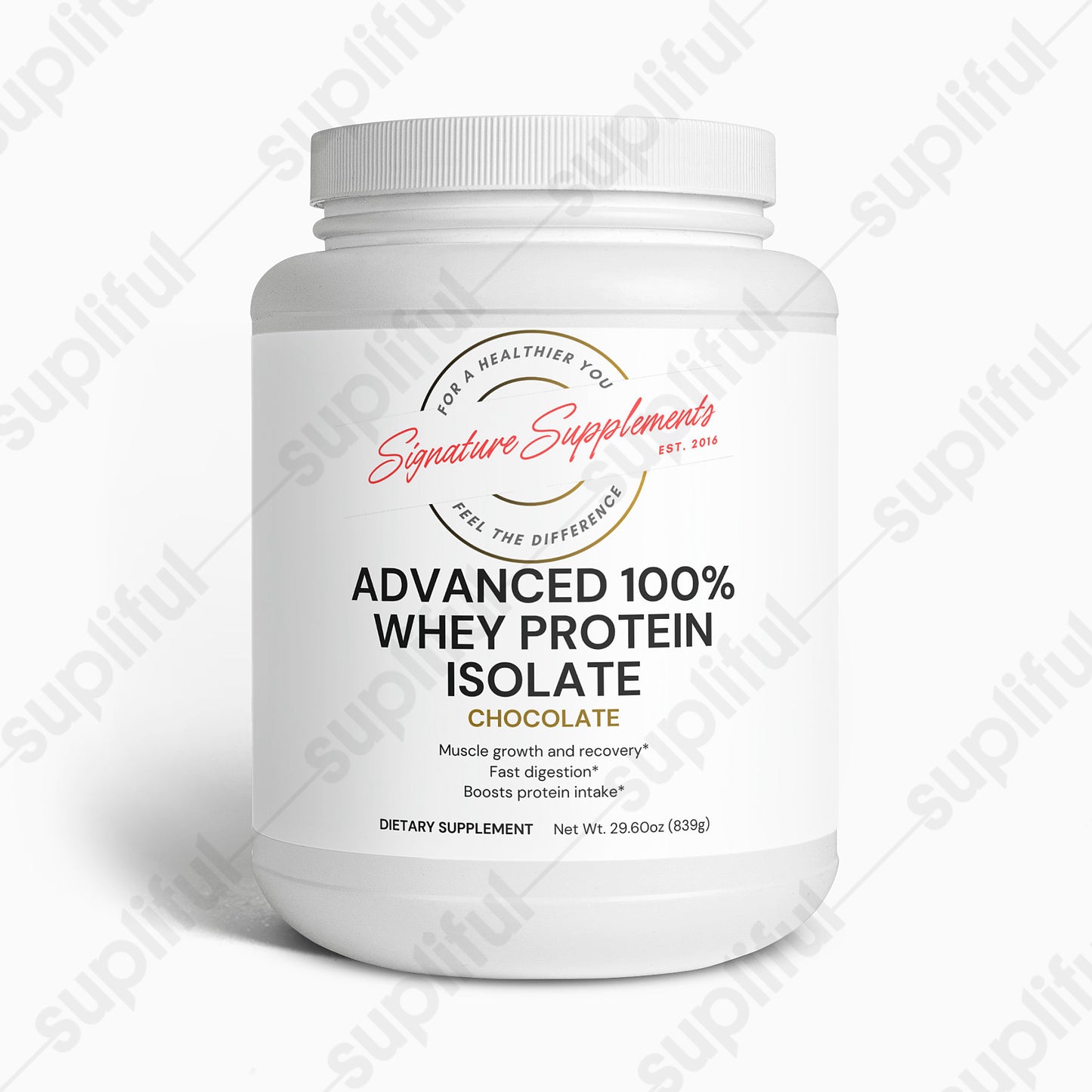 Advanced 100% Whey Protein Isolate (Chocolate)