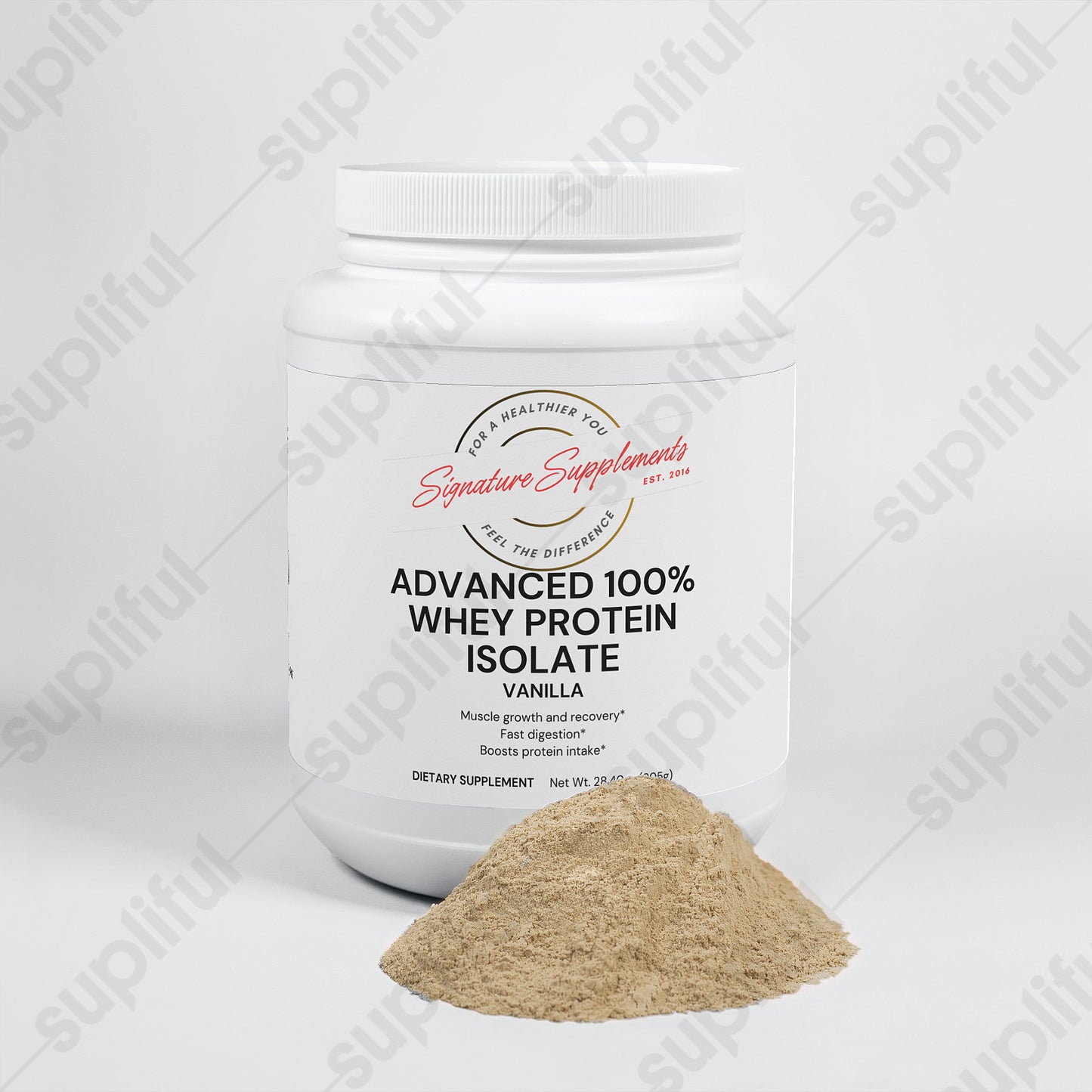 Advanced 100% Whey Protein Isolate (Vanilla)