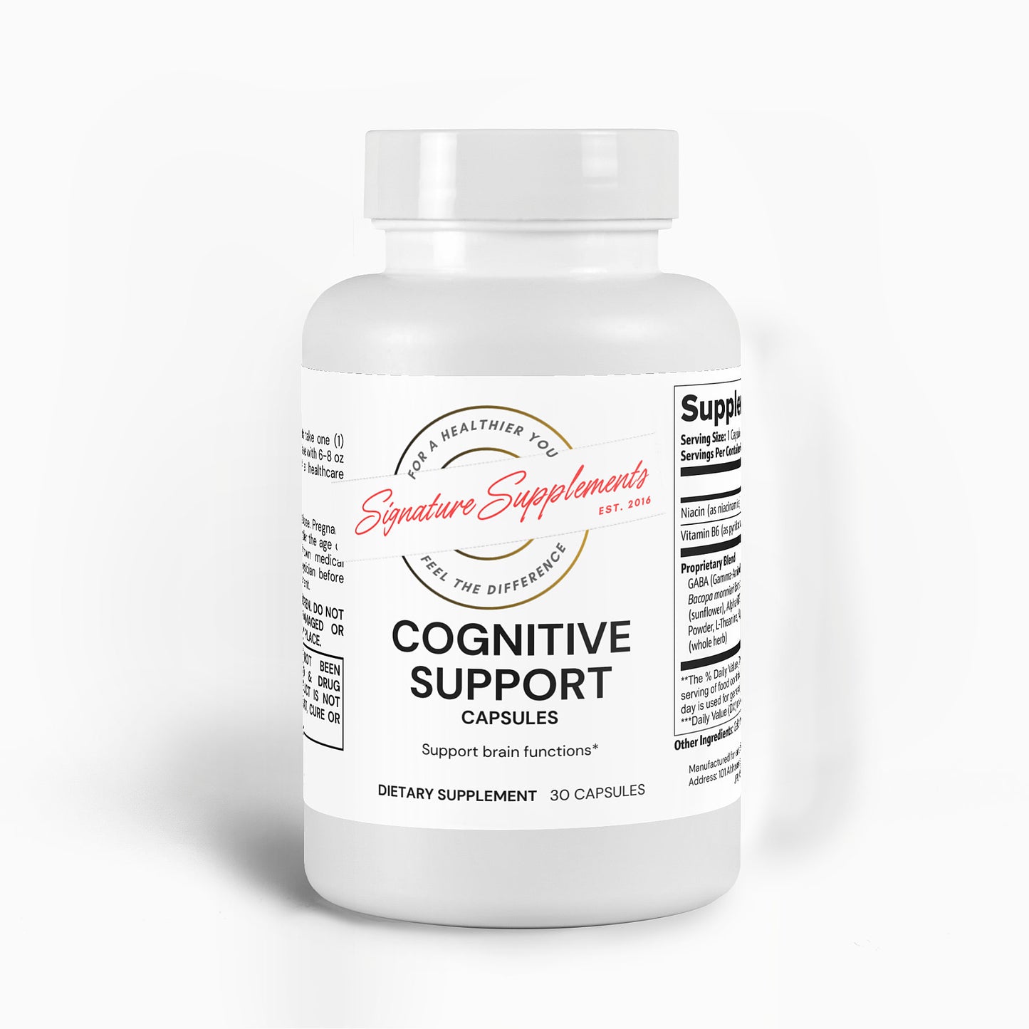 COGNITIVE SUPPORT CAPSULES