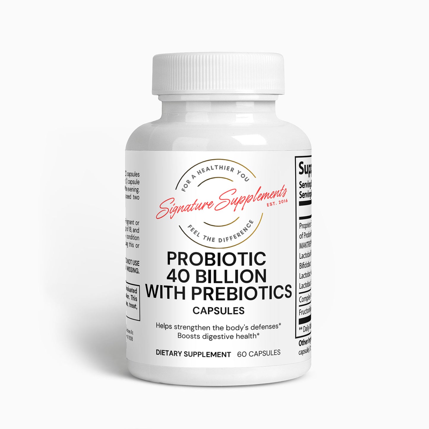 Probiotic 40 Billion with Prebiotics