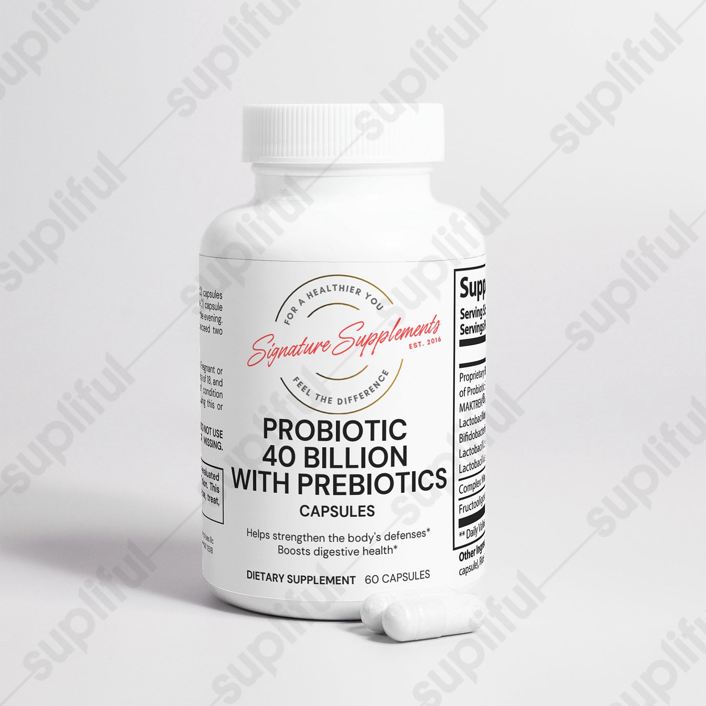 Probiotic 40 Billion with Prebiotics