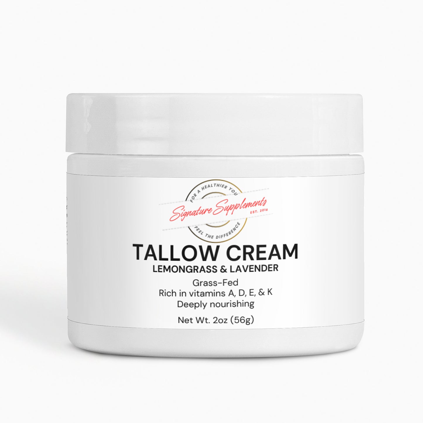 Tallow Cream Lemongrass & Lavender