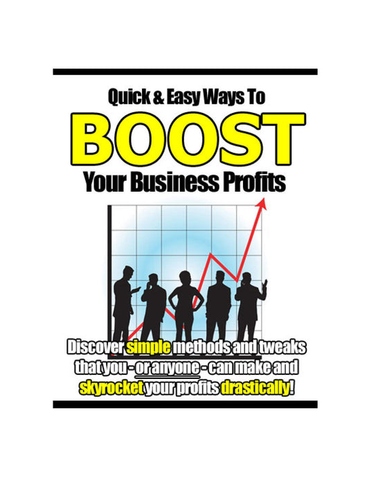 quick ways to boost business profits