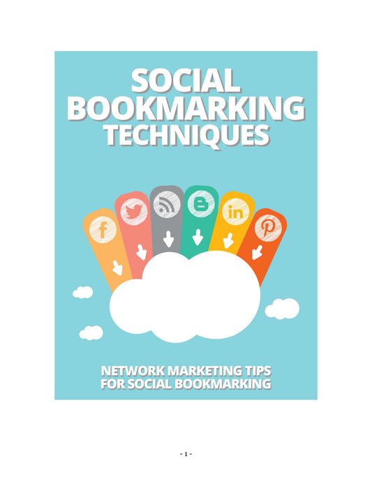 Social Bookmarking Techniques