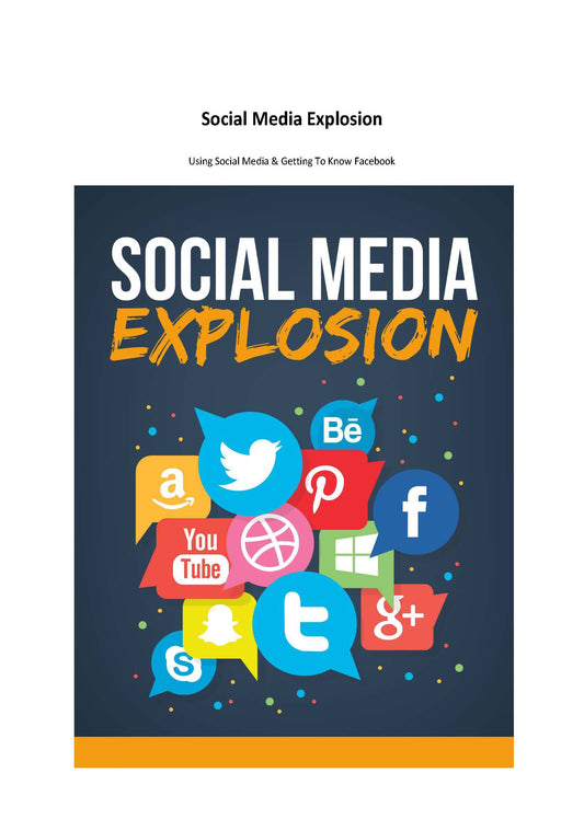 Social Media Explosion