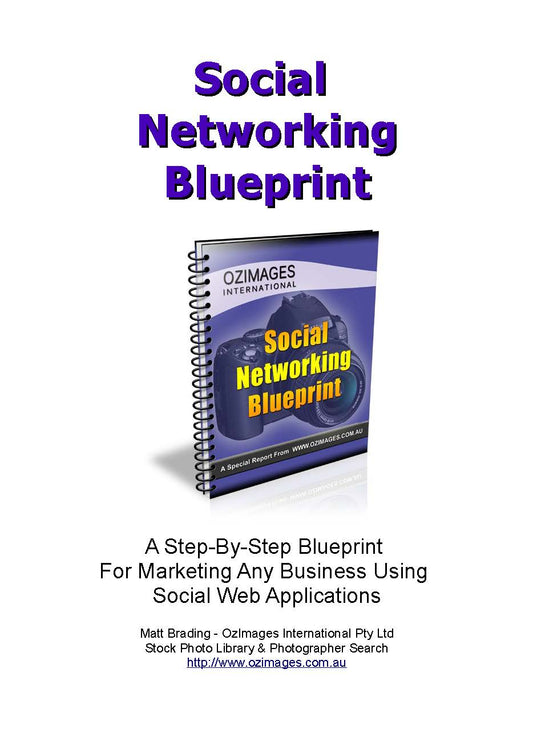 Social Networking Blueprint