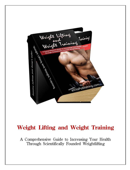 Weight Lifting And Weight Training