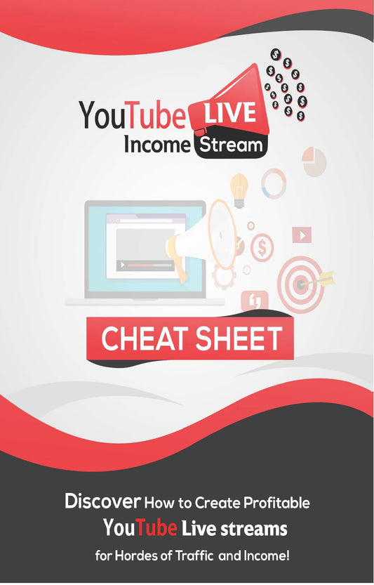 Youtube Live Income Stream (cheat sheet)