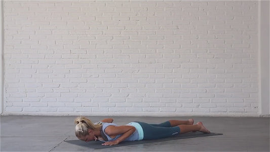 Yoga Locust Pose