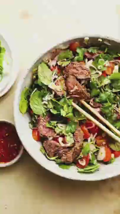 thai steak salad recipe - HOW TO MAKE AT HOME - Easy & Quick