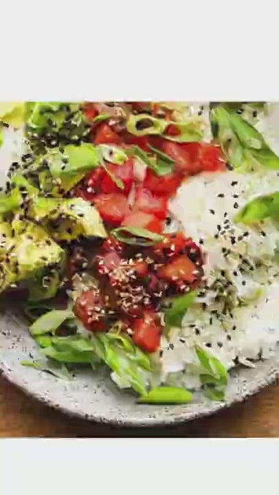 watermelon poke with matcha dressing recipe - HOW TO MAKE AT HOME - Easy & Quick