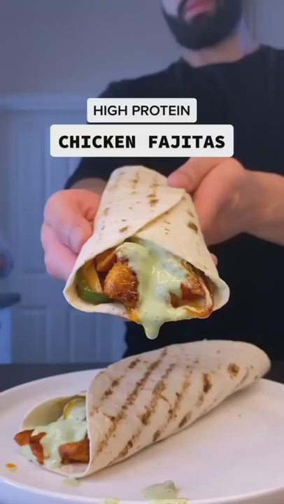 Try this high protein chicken fajitas recipe